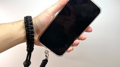 [아이폰 도난방지 스트랩] 핫 아이템 잉글리쉬베이 유럽여행 휴대폰 도난방지 손목 스트랩 1P