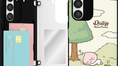 [누아트 아이폰 케이스] 착용하면 멋진 카카오프렌즈 데일리 자석카드 케이스 갤럭시