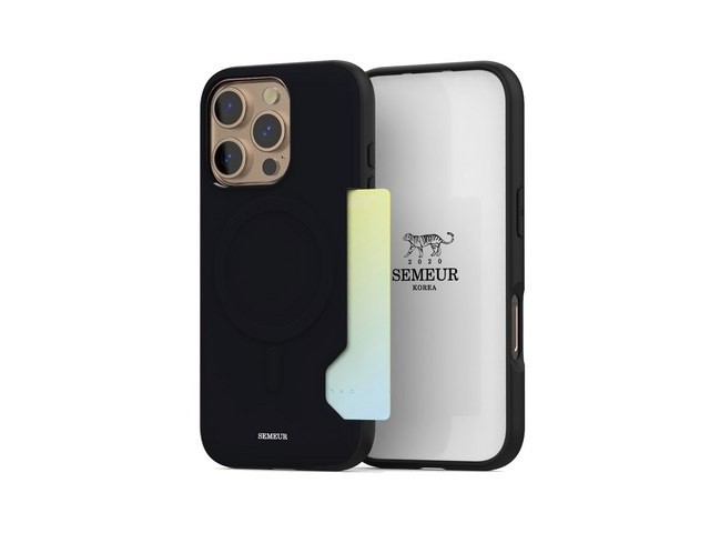 [아이폰 14 pro 맥세이프 카드케이스] 놓치지 마세요 스메르 비비드 글로우 맥세이프 카드 2장 수납 휴대폰 케이스