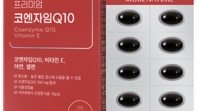 모어네이처코엔자임500mg60캡슐캡슐 내돈내산 솔직 사용후기